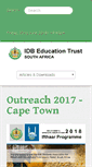 Mobile Screenshot of idb.org.za