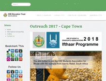 Tablet Screenshot of idb.org.za