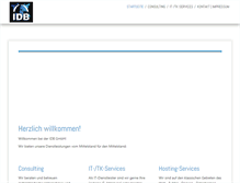 Tablet Screenshot of idb.com