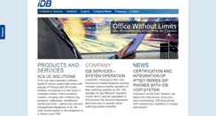 Desktop Screenshot of idb.com.vn